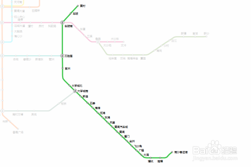 最新广州地铁线路图概览